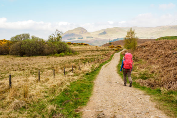 West Highland Way - Auf der ersten Etappe