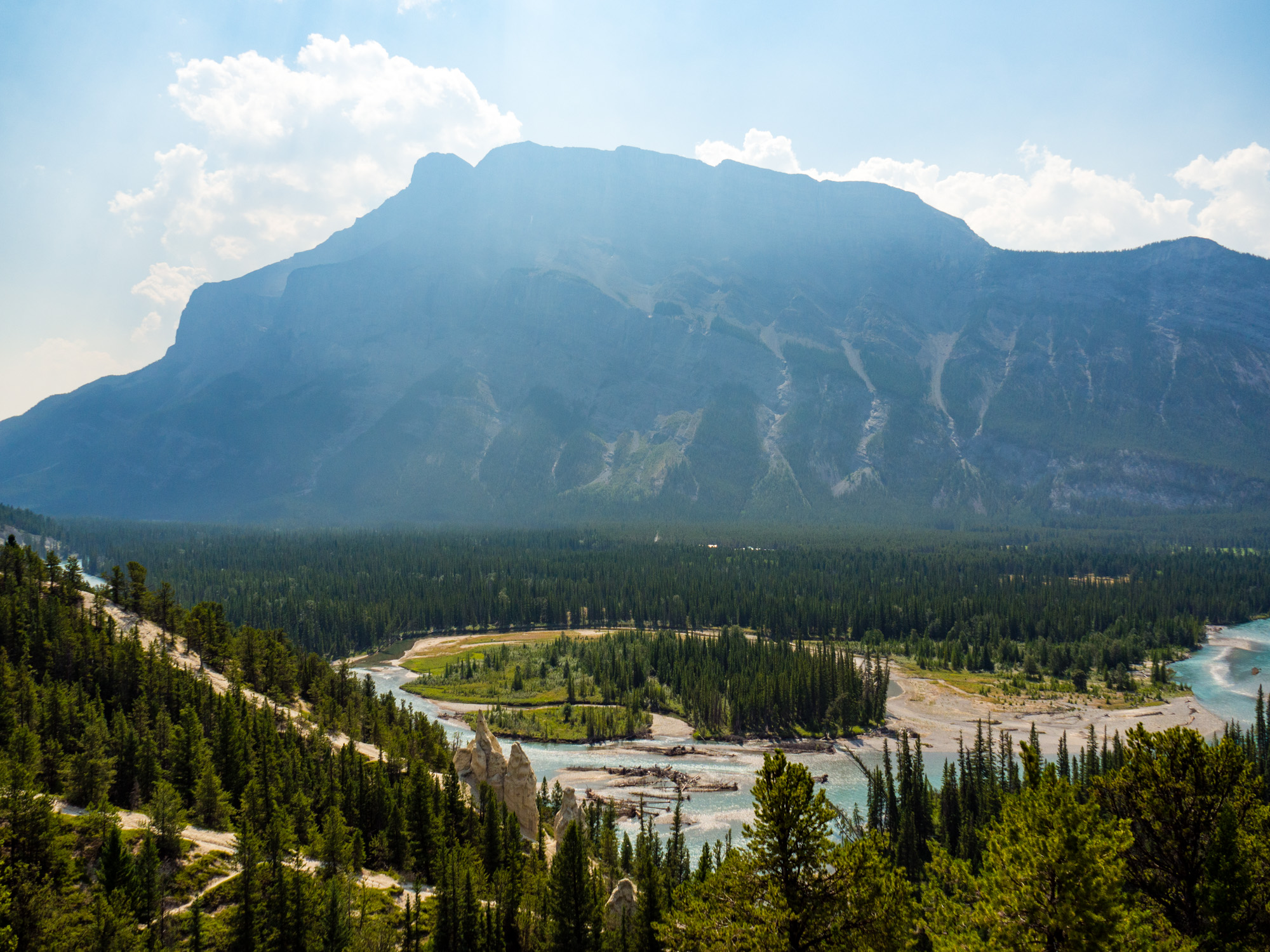 Banff Nationalpark - Blick vom Hoodoo View Point