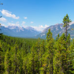 Banff Nationalpark - Aussicht vom Sundance Canyon