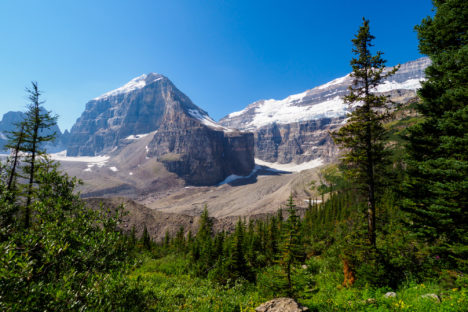 Banff Nationalpark - Aussicht vom Plain of Six Glaciers