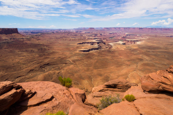 Canyonlands Nationalpark - Aussicht vom Green River Overlook