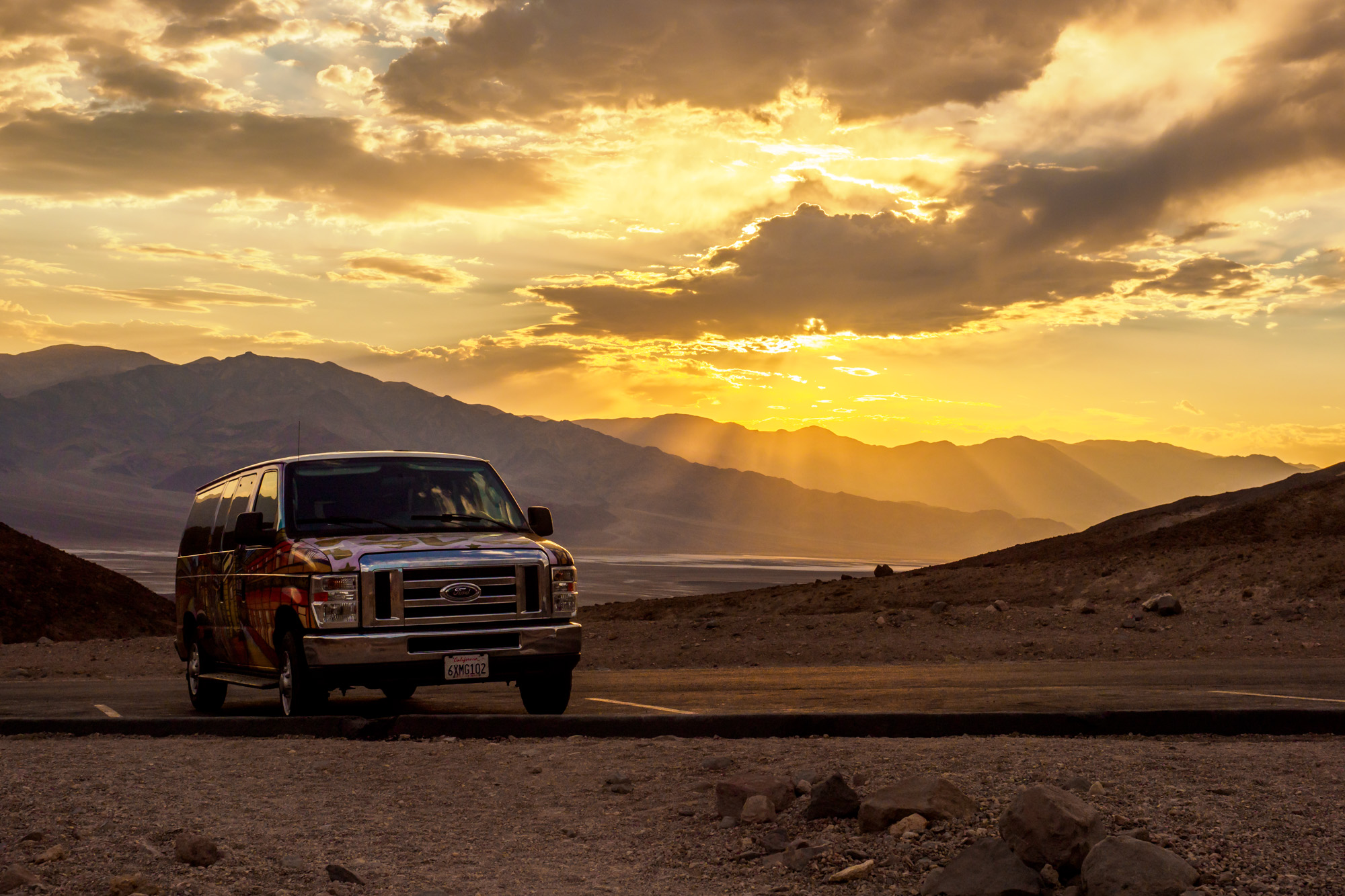 Death Valley Nationalpark - Artist Drive