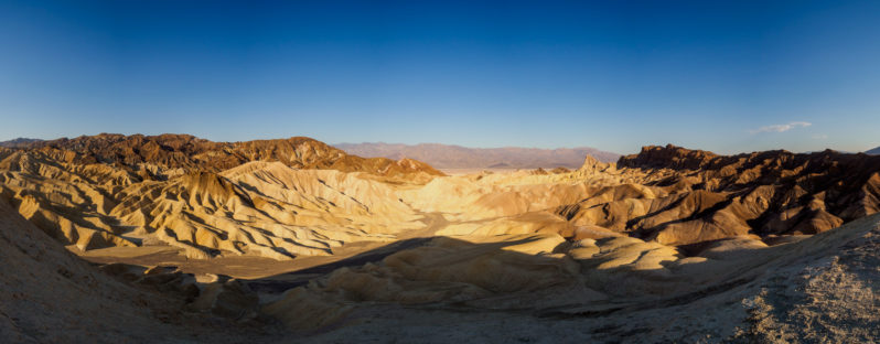 Death Valley Nationalpark - Aussicht vom Zabriskie Point Richtung Death Valley