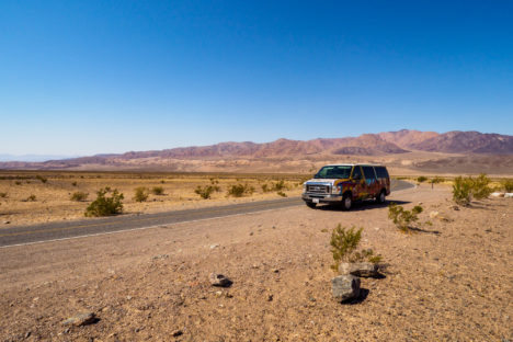Death Valley Nationalpark - Auf dem Weg nach Las Vegas