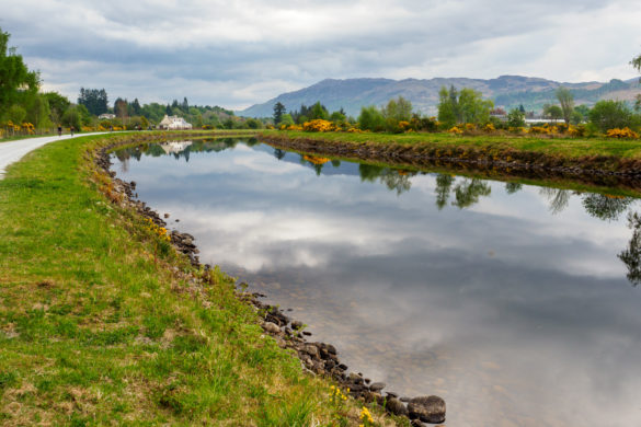 Great Glen Way - Kurz vor Fort Augustus