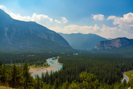 Banff Nationalpark - Blick vom Hoodoo View Point