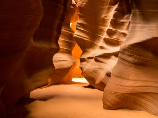 Antelope Canyon - Eingangsbereich zum Upper Antelope Canyon