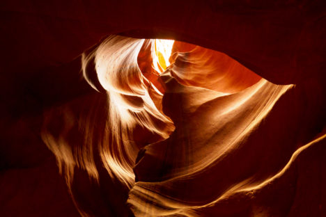 Antelope Canyon - Herzform