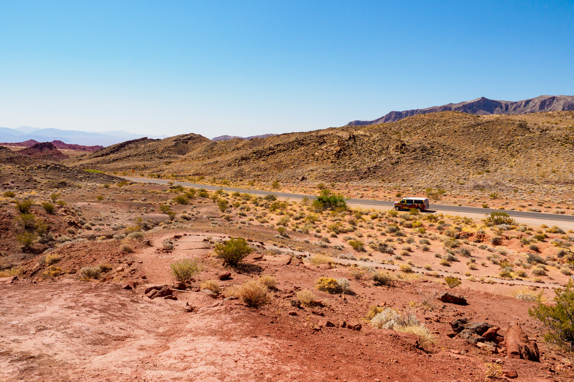 Valley of Fire State Park - Auf dem Scenic Drive