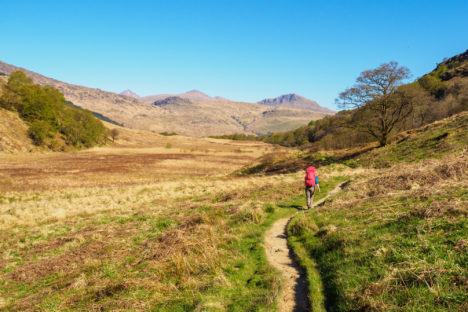 West Highland Way - Hochebene vor Inverarnan