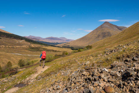 West Highland Way - Zwischen Tyndrum und Bridge of Orchy