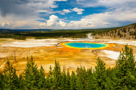 Yellowstone Nationalpark - Grand Prismatic Spring