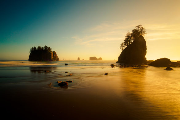 Olympic Nationalpark - Second Beach bei La Push