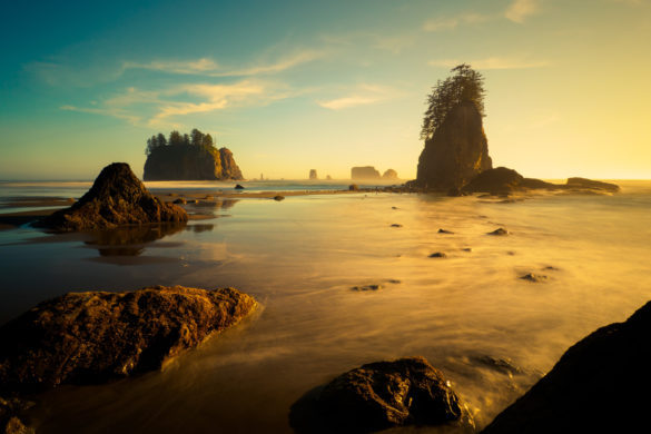 Olympic Nationalpark - Second Beach bei La Push