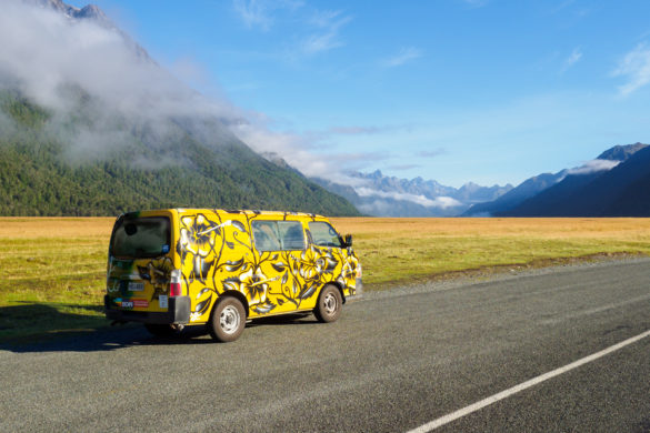 Milford Sound - Fahrt zum Milford Sound