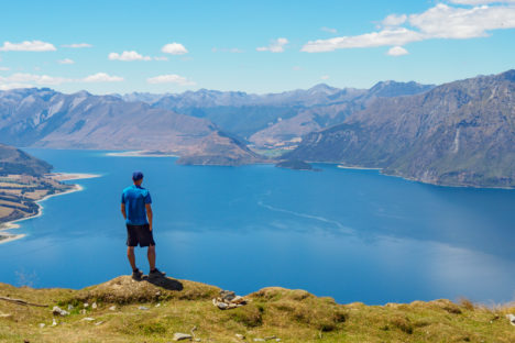 Wanaka - Aufstieg zum Isthmus Peak