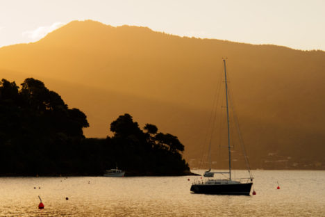 Marlborough Sounds - Abendstimmung In den Marlborough Sounds