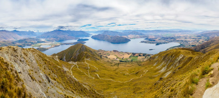 Wanaka - Aussicht vom Roys Peak