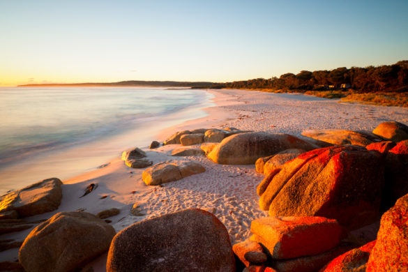 Great Eastern Drive - Morgenstimmung in der Bay of Fires
