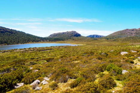 Great Western Tiers - Salomon Jewels mit der Walls of Jerusalem im Hintergrund