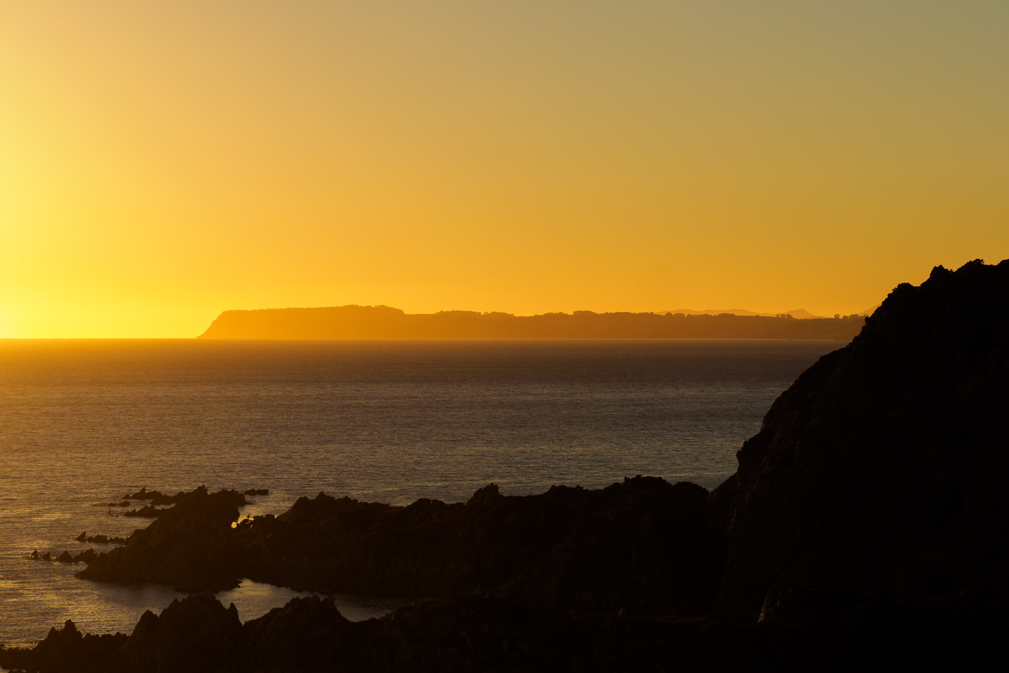 Nordküste - Sonnenaufgang beim Rocky Cape Lighthouse