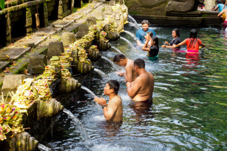 Ubud - Hauptbereich des Pura Tirta Empul